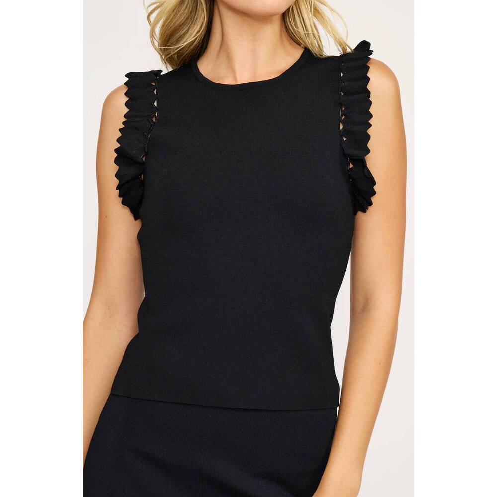 NEW LUCY PARIS helene top in black
